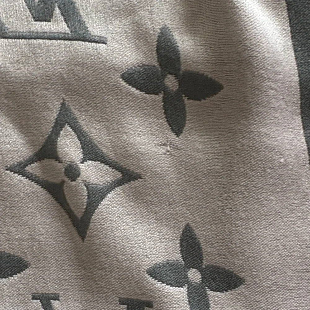 Gray and Pink Fashion Scarf - Picture 7 of 11